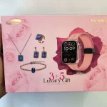 ساعت هوشمند زنانه شرکت مدل X9 mini دارای3بند سیلیکونی و برزنتی و تمام ست - تصویر 3